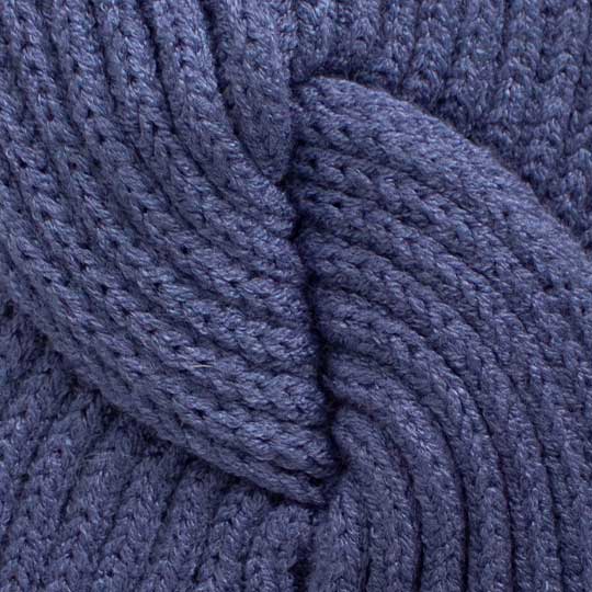 هدبند بافت ریب پاپیونی بافت-آبی