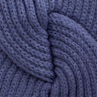 هدبند بافت ریب پاپیونی هدبند پاپیونی آبی