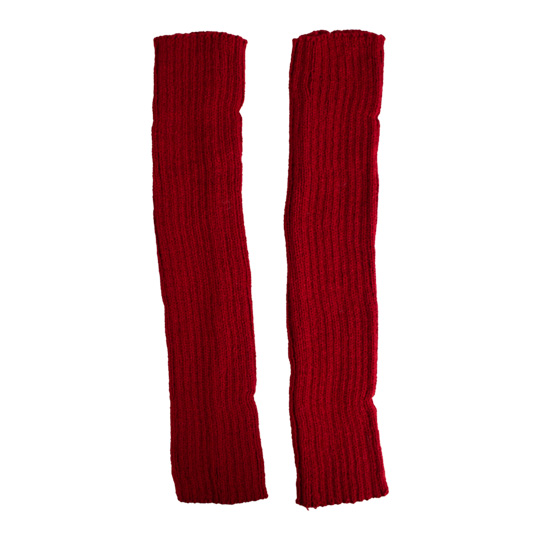 لگ وارمر پاپوش-زرشکی