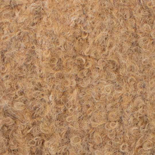 کلاه ریب لب برگرد با نخ پرز بافت-نسکافه-ای-روشن