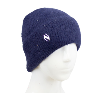 کلاه ریب لب برگرد نخ پولک کلاه لب ریب برگرد پولکی سرمه ای