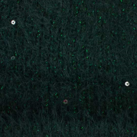 کلاه ریب لب برگرد نخ پولک کلاه لب ریب برگرد پولکی سرمه ای