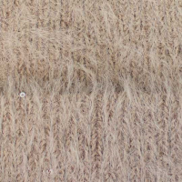 کلاه ریب لب برگرد نخ پولک کلاه لب ریب برگرد پولکی سرمه ای