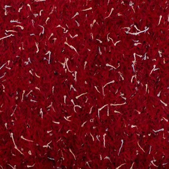 کلاه ریب لب برگرد نخ افکت‌دار بافت-قرمز