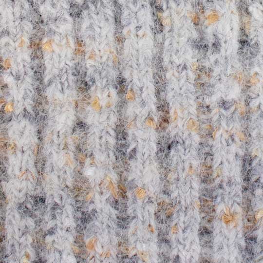 کلاه ریب لب برگرد نخ افکت‌دار دون دون بافت-طوسی-روشن