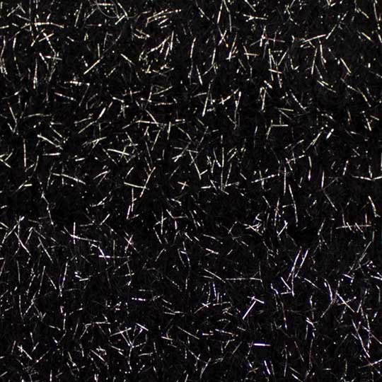 کلاه ریب لب برگرد لمه‌دار بافت-مشکی