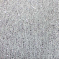 کلاه ریب لب برگرد لمه‌دار کلاه ریب لمه دار طوسی روشن