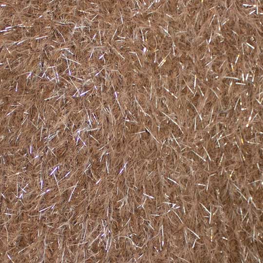 کلاه ریب لب برگرد لمه‌دار بافت-کرم-تیره