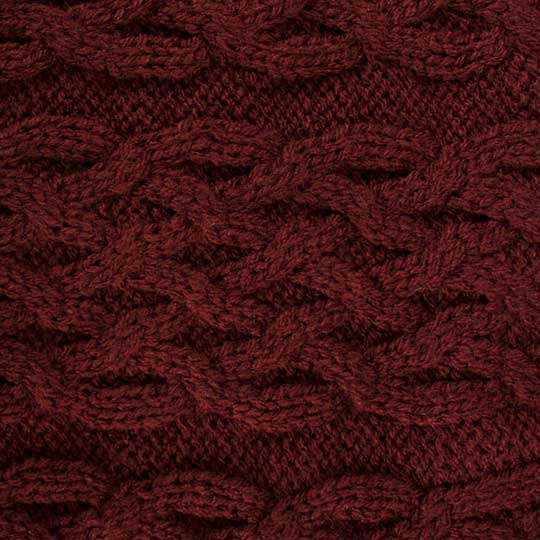 سه تکه آران مارپیچ طرح زنجیر طرح-زنجیر-زرشکی