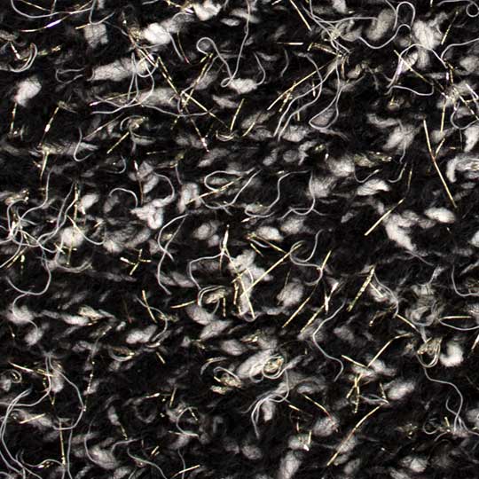 دو تکه بافت رو ساده نخ مولینه لمه‌دار نخ-مولینه-لمه‌دار-مشکی