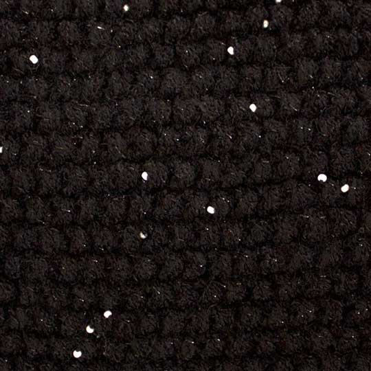 سه تکه بافت ریب ضربدری با نخ مروارید نخ-مروارید-مشکی