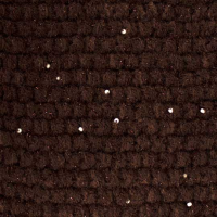 سه تکه بافت ریب ضربدری با نخ مروارید سه تکه بافت ریب ضربدری با نخ مروارید قهوه‌ای