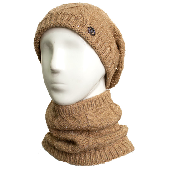 دوتکه آران مارپیچ طرح قلب نخ پولک دوتکه-آران-مارپیچ-طرح-قلب-پولک-کرم-تیره