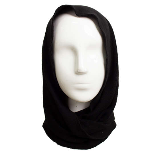 شال بافت رو ساده مثلثی شال-مثلثی-مشکی