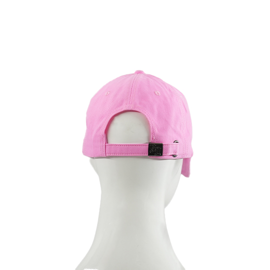 کلاه بیسبالی کتان ساده کتان-صورتی