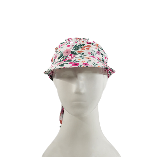 کلاه پشت کش دار گل سرخابی گل-سرخابی