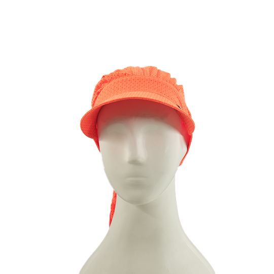 کلاه پشت کش دار توری پشت-کش-دار-توری-نارنجی