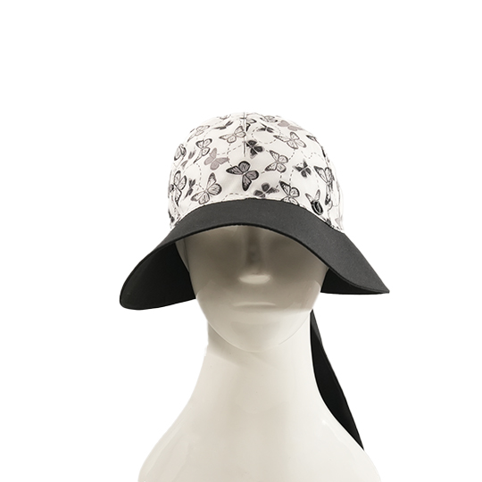 کلاه شش پر نقاب بلند طرح پروانه خطی کلاه-شش-پر-نقاب-بلند-پروانه-مشکی