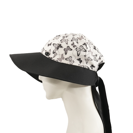 کلاه شش پر نقاب بلند طرح پروانه خطی شش-پر-نقاب-بلند-پروانه-مشکی