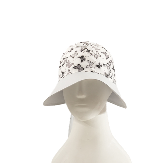 کلاه شش پر نقاب بلند طرح پروانه خطی کلاه-شش-پر-نقاب-بلند-پروانه-طوسی-روشن