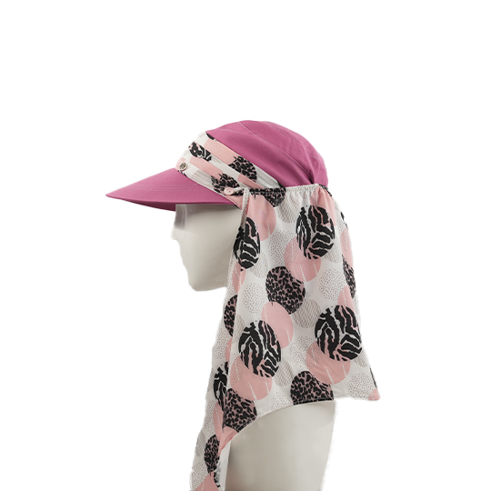 کلاه کلن رو طرح دایره پلنگی کلن-رو-پلنگی-صورتی-چرک