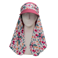 کلاه کلن رو گل سرخابی کلن رو گل سرخابی صورتی چرک