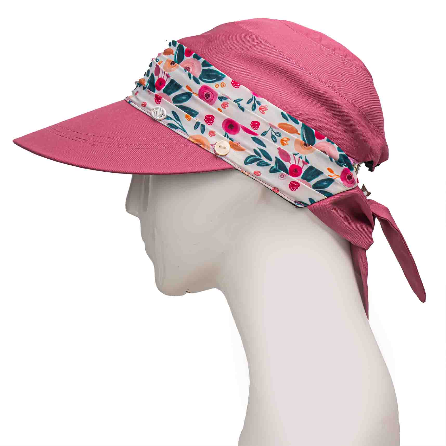 کلاه کلن رو گل سرخابی کلاه-نقابدار-گل-سرخابی-صورتی-چرک