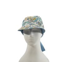 کلاه گره ای طرح هاوایی بابونه کلاه گره ای نقابدار گل بابونه