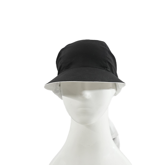 کلاه گره ای دورو سفید مشکی کلاه-گره-ای-نقابدار-مشکی