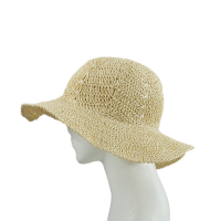 کلاه حصیری طرح گل کلاه حصیری طرح گل