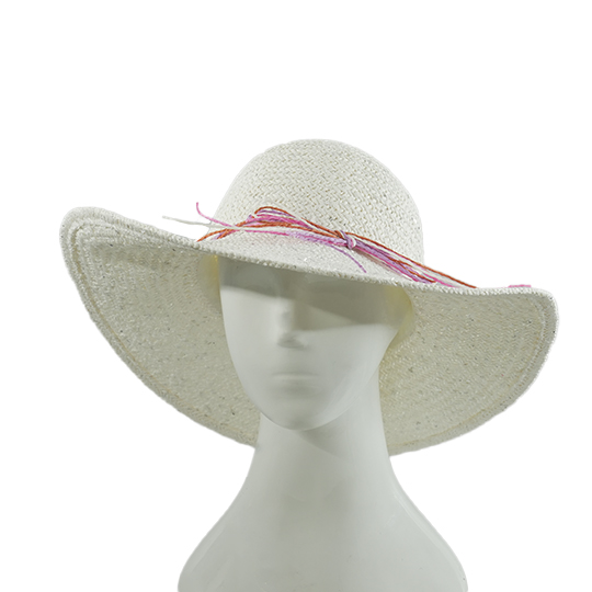 کلاه حصیری سفید پولکی حصیری-پولک-سفید