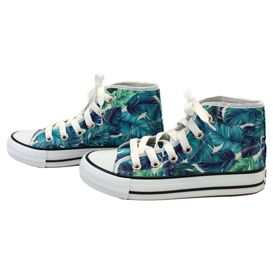 کفش آل استار ساق بلند طرح هاوایی برگی سبز کفش-آل-استار-ساق-بلند-هاوایی-برگی