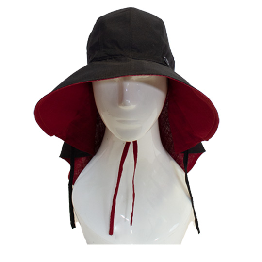 کلاه کوه نوردی ساده مشکی قرمز کلاه-کوهنوردی-دو-رو-مشکی-قرمز