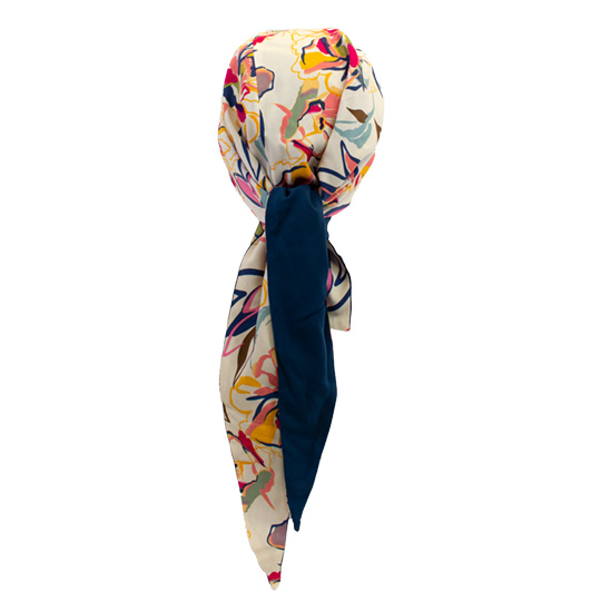 دستمال سر گل درشت آبرنگی دستمال-سر-گره-ای-طرح-گل-درشت-آبرنگی-دورو