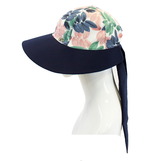 کلاه شش پر نقاب بلند طرح برگ گندمی کلاه-شش-پر-سرمه-ای