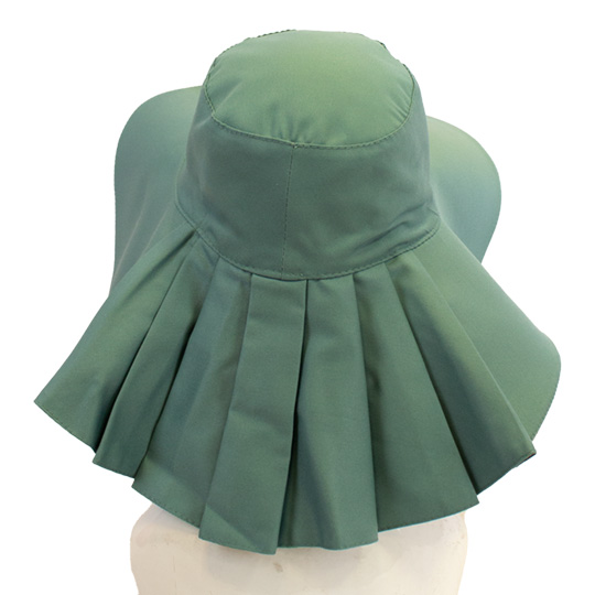 کلاه پشت پیلی دار طرح برگ گندمی پشت-پیلی-دار-پسته-ای