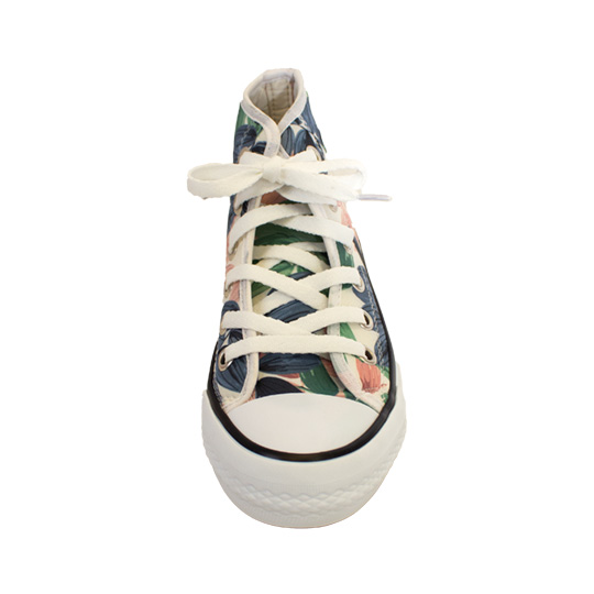 کفش آل استار ساق بلند طرح برگ گندمی آل-استار-طرح-برگ-گندمی