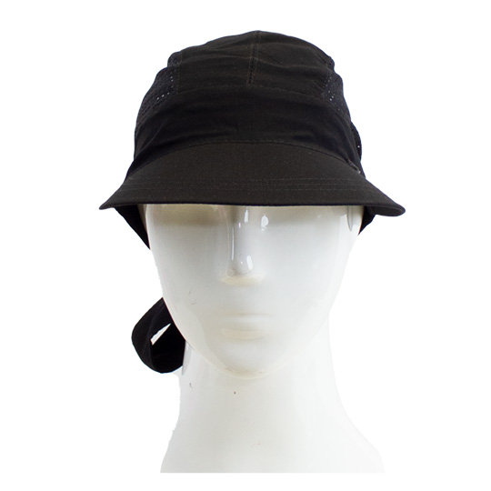 کلاه گره ای بغل توری ساده بغل-توری