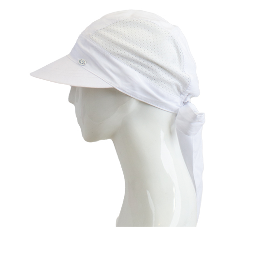 کلاه گره ای بغل توری ساده کلاه-بغل-توری-سفید