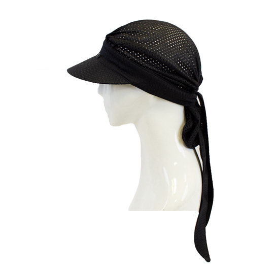 کلاه پشت کش دار توری کلاه-پشت-کش-دار-مشکی-توری