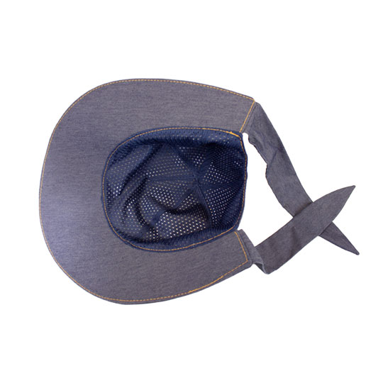 کلاه شش پر نقاب بلند جین داخل-کلاه-جین