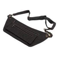 کیف کمری جین طوسی تیره کیف کمری جین طوسی