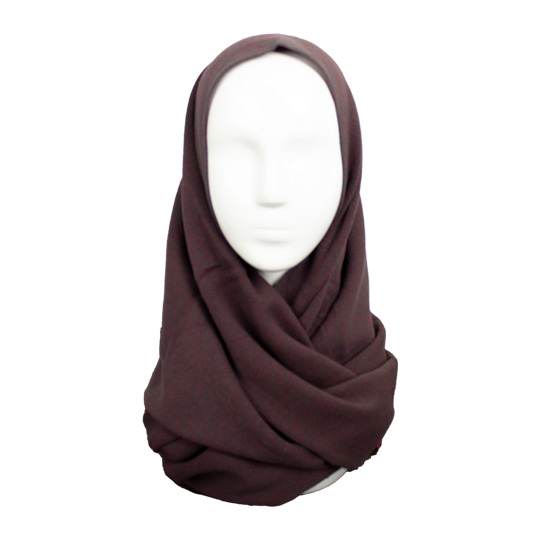 دو تکه طرح هندسی شال-زرشکی-سبز